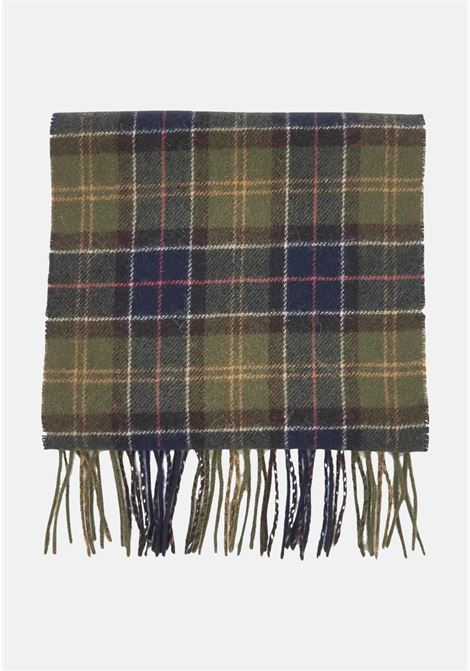 Sciarpa in lana d'agnello Tartan verde per uomo e donna BARBOUR | 242-USC0001USC1TN11